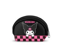 Sanrio Kuromi Chess-Casual Oval Coin Purse, Multicolour, 12 x 9 cm