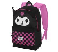 Sanrio Kuromi Chess-Fan HS Backpack 2.2, Black, 31 x 44 cm, Capacity 24 L