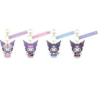 Sanrio Kuromi Cute Outfit Series Keyring Kuromi Display (12)