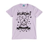 Sanrio Kuromi Graffiti Lilac T Shirt