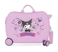 Sanrio Kuromi Retro Pop Purple Children's Suitcase 50x38x20 cm Rigid ABS Side Combination Lock 34L 2.1kg 2 Wheels