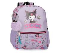 Sanrio Kuromi Retropop Walking Backpack Purple 27x33x11 cm Polyester 9.8L