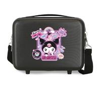 Sanrio Kuromi Wonder Fest Nececer Adaptable Black 29x21x15cm Rigid ABS 9.1L 0.8kg