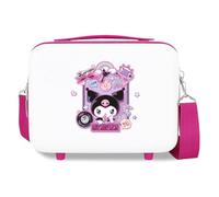 Sanrio Kuromi Wonder Nececer Adjustable White 29 x 21 x 15 cm Hard ABS 9.1 L 0.8 kg