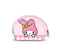 Sanrio My Melody Cute-Casual Oval Coin Purse, Pink, 12 x 9 cm
