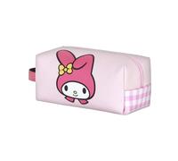 Sanrio My Melody Cute-Plus Brick Travel Toiletry Bag, Pink, 27 x 13 cm
