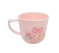 Sanrio My Melody Hand Cups Polypropylene 7.2 × 7 × 9.8 cm 240ml Dinnerware Drinkware Saucers Kitchen (Sweets)