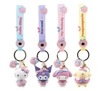 Sanrio Peach Series Key Ring Hello Kitty and Friends Display (12)