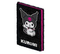 Sanrio Rock Out Kuromi Plush A5 Casebound Notebook Black/pink/white (One Size)
