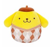 Sanrio Squishmallows 8 Inch Plush | Argyle Pompompurin