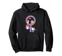 Sanrio Women's Day Hello Kitty My Melody Aggretsuko Pullover Hoodie