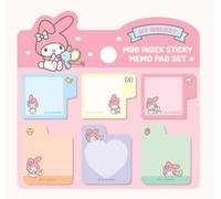 SanrioCharacters' Index Tab & Bookmarker Sheets - 120 Tabs Total - Officially Licensed (MelodyTheme)