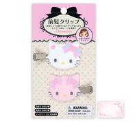SanrioOriginal Bang Clips (Japan Import) - Includes Cherry Blossom Message Card (Charmmykitty (Flocking))