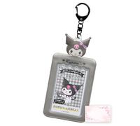 SanrioOriginal Card Holder Keychain (Japan Import) - Includes Cherry Blossom Message Card ([New] Kuromi)