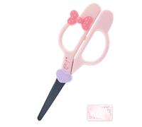 SanrioOriginal Face Shaped Scissors (Japan Import) - Includes Cherry Blossom Message Card (My Melody)