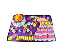 SANRLO For Dog Sniffing Pad Interactive Puppy Puzzle Toy Pet Nosework Treats For Play Mats Slow Feeder Relieving St
