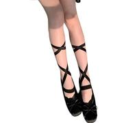 Sanrlo Socks,Women Girls Dancing Invisible Low Cut Short Socks Japanese Sweet Satins Ribbon Straps Bandages Socks
