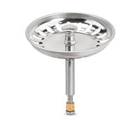 Sanrolax Strainer Basket Sink 82 mm Height Adjustable Sink Strainer Stainless Steel Sink Net Plug Drain Strainer Kitchen Sink Replacement Plug for Sinks for Blanco Sinks
