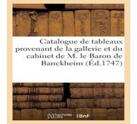 Sans Auteur Catalogue de tableaux provenant de la gallerie et du cabinet Sans Auteur Multicolor