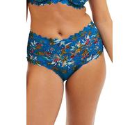Sans Complexe - Lace Briefs - Arum Mosaic - Women - Mykonos Blue Floral Print - 42/44, Mykonos Blue Floral Print, 42-44