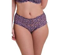 Sans Complexe - Model Arum Mosaic - Regular Size Briefs - Women, Blackberry Graphic Print, 42-44