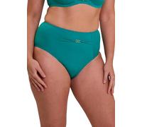 Sans Complexe Swim Trunks High Waisted Moorea Green, Blue Grass, 36/10-38/12