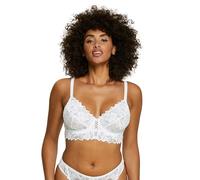 Sans complexe Women's Arum - Bustier Armatures Non-padded wired Braa, White (Blanc 3), 40E (Manufacturer Size: 80E)