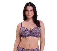 Sans Complexe Women's Arum Mosaic Full Coverage Bra, BlackBerry Graphic Print, 38E