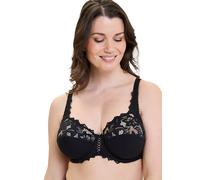 Sans Complexe Women's COTON D'ARUM (704438)Full Cup Everyday Bra, Black (Noir), 36E(manufacturer size: EU: 80E)