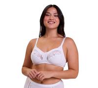 Sans Complexe Women's Coton D'arum-Soutien Gorge Classique Sans Armature Non-Wired Bra, White (Blanc), 36B (Size: 80B)