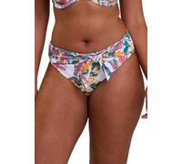 Sans Complexe Women's Fidji Bikini Bottoms, White Exotic Print, 42592
