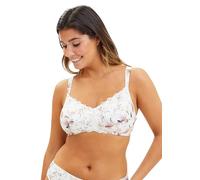 Sans Complexe Women's Flora Full Coverage Bra, Pastel Poetry Print, 34C