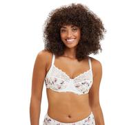 Sans Complexe Women's Flora Full Coverage Bra, Pastel Poetry Print, 40D