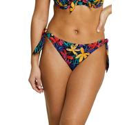 Sans Complexe Women's Island Dream_68oak52 Swimsuit, Low Rise Panties, Black Floral, 10/12/