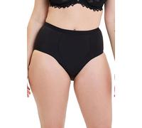 Sans Complexe Women's Plain or unicolor Girdle - Black - Black - 14 (Brand size: 42/44)