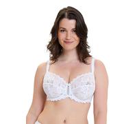 Sans complexe Women's Plain or unicolor Push-Up , White - White, 34G (Manufacturer Size: 90G)