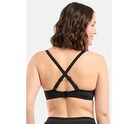 Sans Complexe Women's Speekaboo Shape_78aai75 Swimsuit top with Underwire, Black, 42C