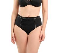 Sans Complexe Women's Speekaboo Shape Swimsuit, High Waist Panties, Black, 6/8 UK