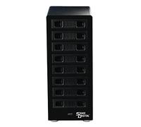 Sans Digital MobileRAID MR8UT6G New Generation 8-Bay 3.5" inch SATA to USB 3.0 / eSATA Hardware RAID (00/50) / Spanning / JBOD