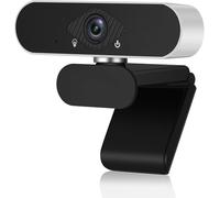 SANSCO 1080p Full HD Webcam with Microphone, Noise-Reducing, Plug and Play PC USB Web Camera for Video Calling, Recording, Online Study