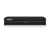 SANSCO 4 Channel 5MP Lite HD DVR for Home CCTV Security Camera System, Support AHD/CVI/TVI/IP/CVBS Surveillance Cameras, Advanced Motion Detection, Email Alert, PC/App Remote Viewing, No Hard Drive