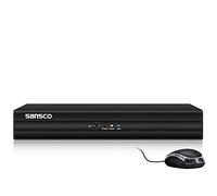 SANSCO 8 Channel 5MP Lite HD DVR for CCTV Camera System, Works with AHD/CVI/TVI/IP/CVBS Security Cameras, Email/App Notifications on Motion Detection, No Hard Drive, Requires HDD for Recording