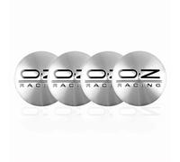 SANSHAOS Car Center Hub Caps Sticker Wheel Centre Sticker Badge Logo Wheel Cap Sticker Wheel Trims for OZ O.Z Racing 56.5mm, Set Of 4