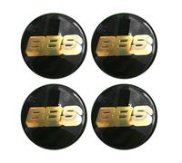 SANSHAOS Car Center Hub Caps Sticker Wheel Centre Sticker Badge Logo Wheel Cap Sticker Wheel Trims for BBS 56MM 60MM 65MM 70MM 80MM, Set Of 4,C-60MM