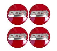 SANSHAOS Car Center Hub Caps Sticker Wheel Centre Sticker Badge Logo Wheel Cap Sticker Wheel Trims for BBS 56MM 60MM 65MM 70MM 80MM, Set Of 4,F-60MM