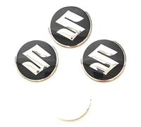 SANSHAOS Car Center Hub Caps Sticker Wheel Centre Sticker Badge Logo Wheel Cap Sticker Wheel Trims for Suzuki Swace Swift SX4 S-Cross Vitara Brezza Xbee 55mm, Set Of 4,D