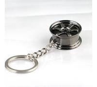 SANSHAOS Car Keyring for Jaguar E-Pace Bj. ab 2017, Car Key Chain for Men and Women Car Accessories Fob Replacement Business Gifts,A