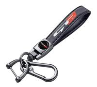 SANSHAOS Car Keyring for KIA GT-LINE, Car Key Chain for Men and Women Car Accessories Fob Replacement Business Gifts,Black