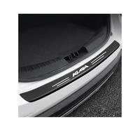 SANSHAOS Car Rear Bumper Protector Guard Carbon Fiber for Ford Kuga, Car Trunk Sill Plate Cover Tail Trim Protective Sticker, Anti-Scratch Boot Protector