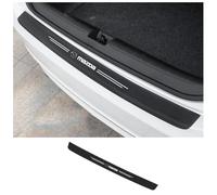 SANSHAOS Car Rear Bumper Protector Guard Carbon Fiber for Mazda 2 I Bj. 2003-2007, Car Trunk Sill Plate Cover Tail Trim Protective Sticker, Anti-Scratch Boot Protector